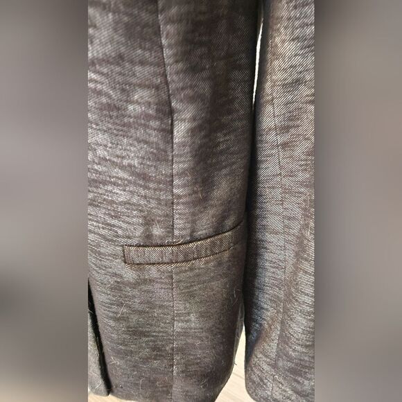 BCBGeneration Dark Grey/Black Boyfriend Blazer - Size Small - Picture 5 of 11